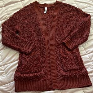 Zenana Premium long length cardigan sweater